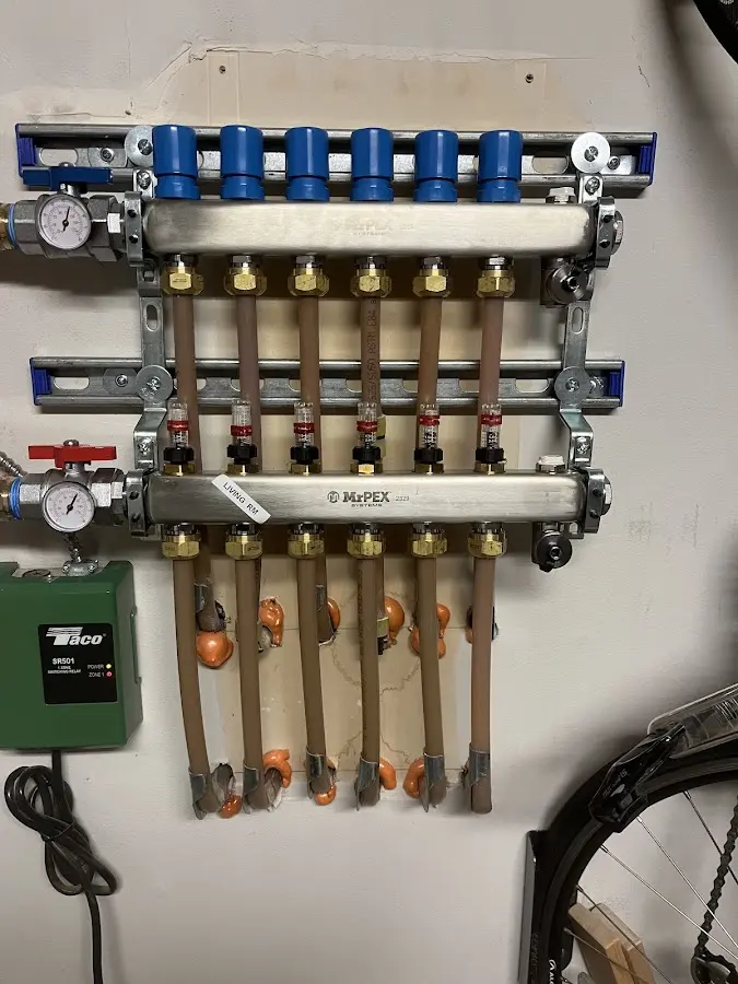 Plumber performing Leak Detection at a residential property in Pawling